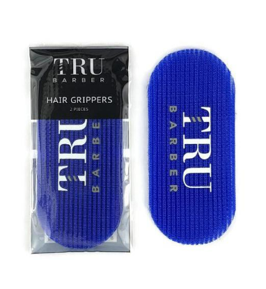 Kép TruBarber - Hair Grippers hajleválasztó lap (kék)