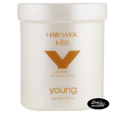 Kép Young - Liss - Hidratáló hajpakolás argánolajjal és kasmírral 1000 ml