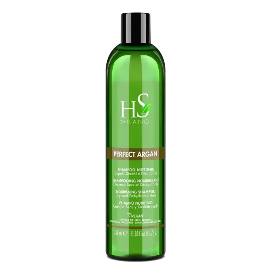 HS Milano - Perfect Argan - Tápláló sampon száraz, vízhiányos hajra 350 ml képe