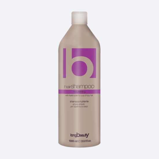 Beauty - Karité - Tápláló sampon göndör hajra 1000 ml képe