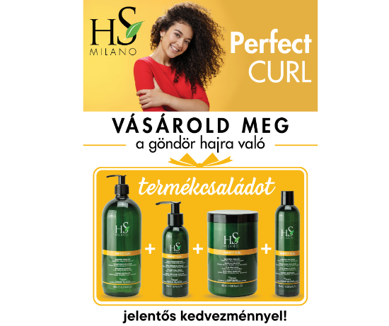 AKCIÓ! HS Milano Perfect Curl termékcsomag göndör, hullámos hajra képe