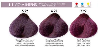 Kép HS Milano hajfesték 100 ml - Intenzív viola színek (5.22-7.22)