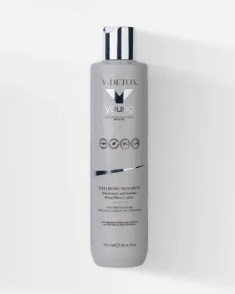 Kép Young - Y-Detox fejbőrnyugtató sampon zsíros/korpás hajra 300 ml