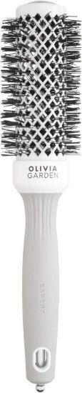 Olivia Garden - Shine White & Grey körkefe 35 mm képe