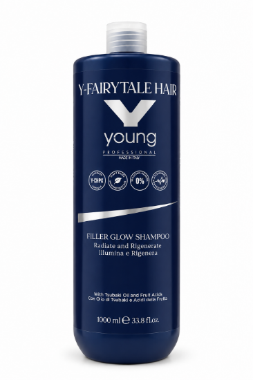Young - Fairytale Filler Glow sampon száraz, sérült hajra 1000 ml  képe