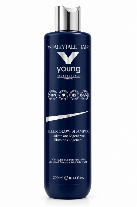 Kép Young - Fairytale Filler Glow sampon száraz, sérült hajra 300 ml 